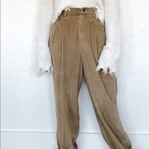 Eddie Bauer Tan Corduroy Pants
